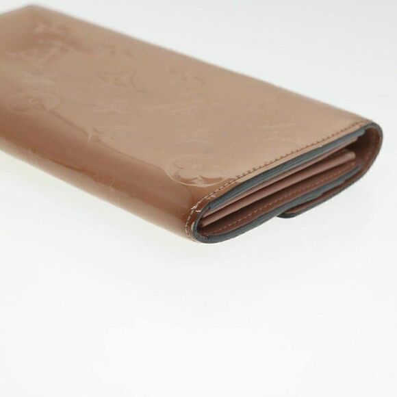 LOUIS VUITTON Vernis Portefeiulle Sarah Wallet Rose - Picture 15 of 15
